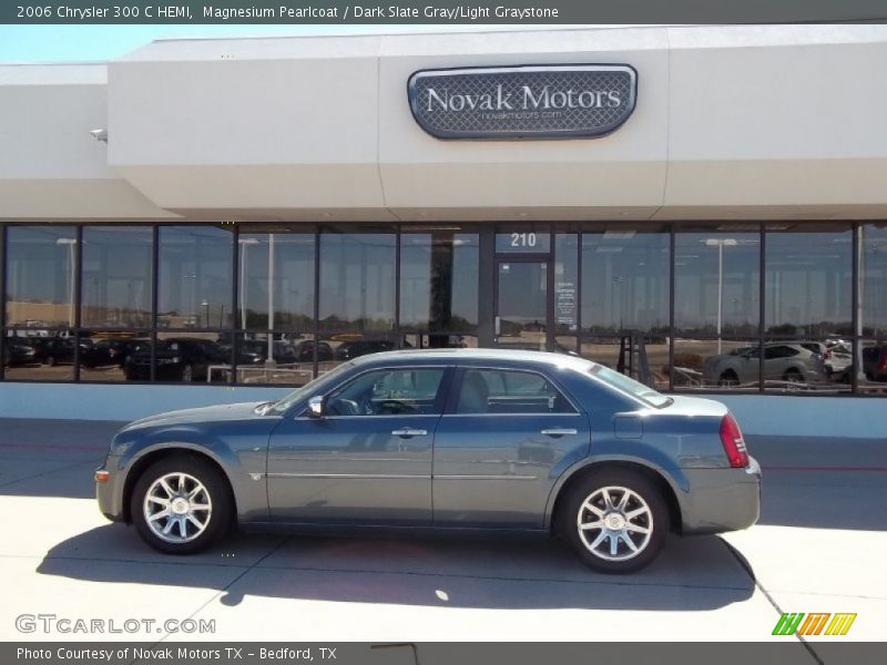Magnesium Pearlcoat / Dark Slate Gray/Light Graystone 2006 Chrysler 300 C HEMI