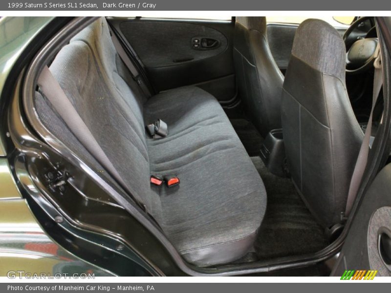 Dark Green / Gray 1999 Saturn S Series SL1 Sedan