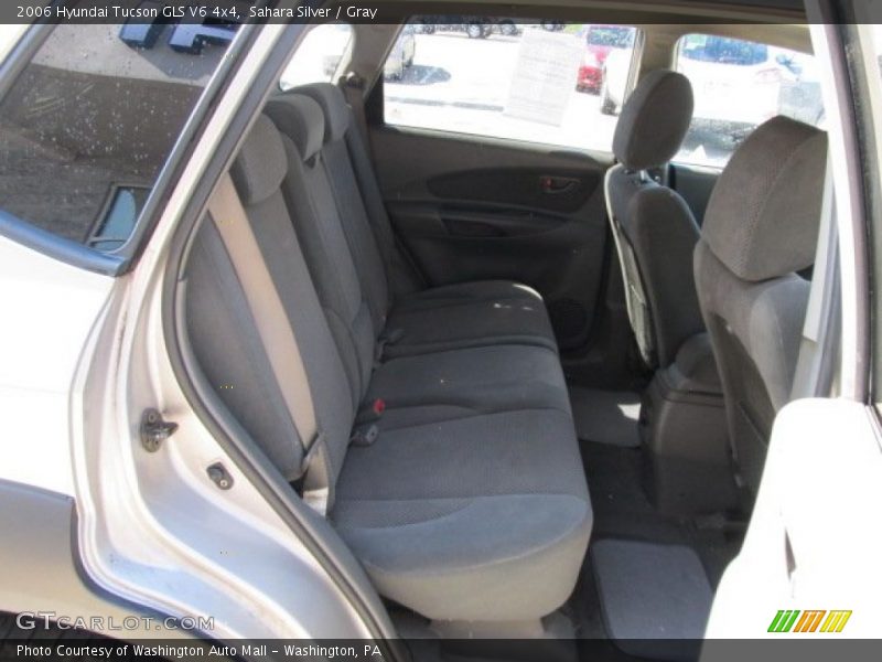 Sahara Silver / Gray 2006 Hyundai Tucson GLS V6 4x4