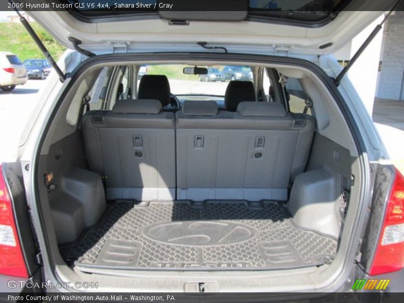 Sahara Silver / Gray 2006 Hyundai Tucson GLS V6 4x4