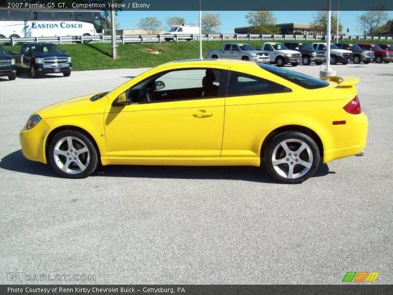  2007 G5 GT Competition Yellow