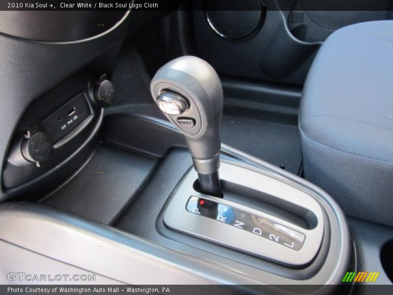 Clear White / Black Soul Logo Cloth 2010 Kia Soul +