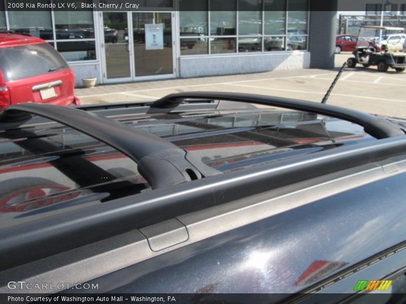 Black Cherry / Gray 2008 Kia Rondo LX V6