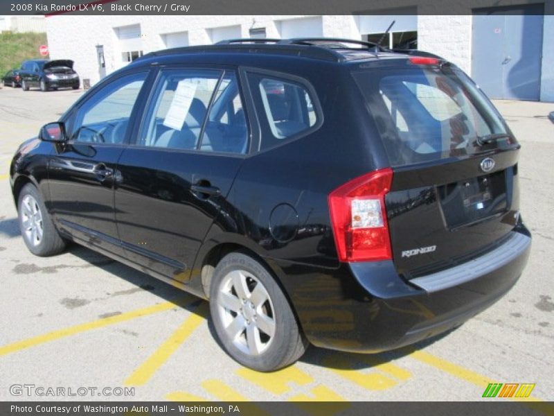 Black Cherry / Gray 2008 Kia Rondo LX V6