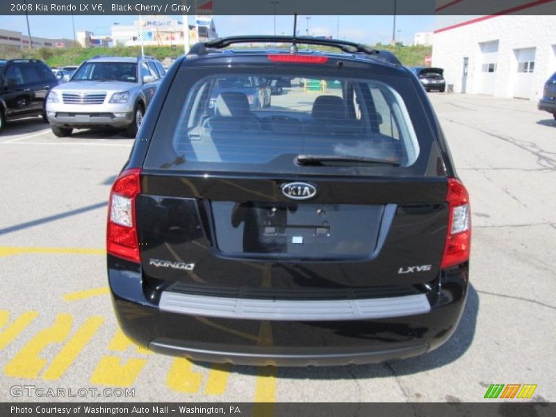 Black Cherry / Gray 2008 Kia Rondo LX V6