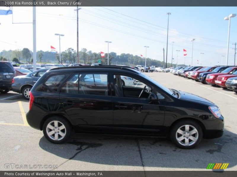 Black Cherry / Gray 2008 Kia Rondo LX V6