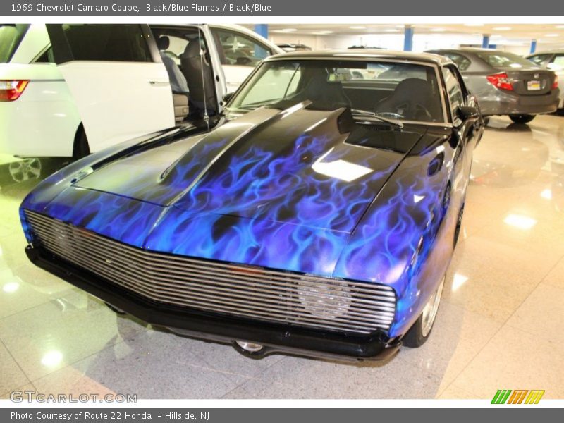  1969 Camaro Coupe Black/Blue Flames