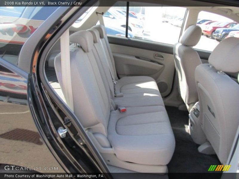 Black Cherry / Gray 2008 Kia Rondo LX V6