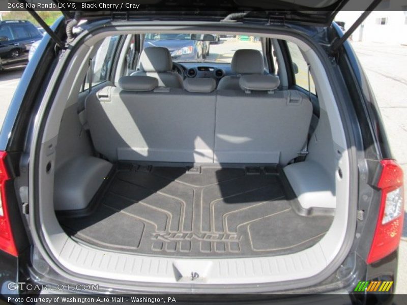 Black Cherry / Gray 2008 Kia Rondo LX V6