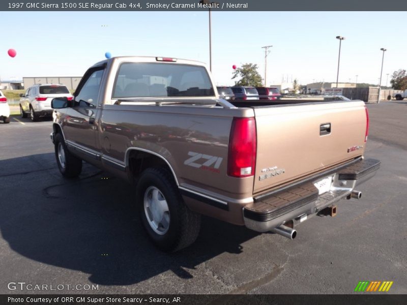Smokey Caramel Metallic / Neutral 1997 GMC Sierra 1500 SLE Regular Cab 4x4
