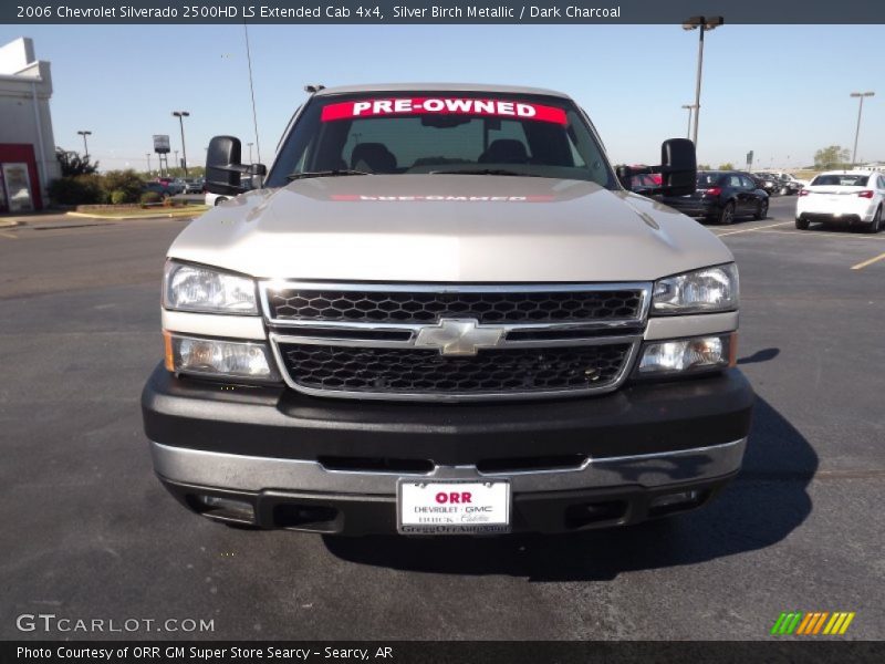 Silver Birch Metallic / Dark Charcoal 2006 Chevrolet Silverado 2500HD LS Extended Cab 4x4