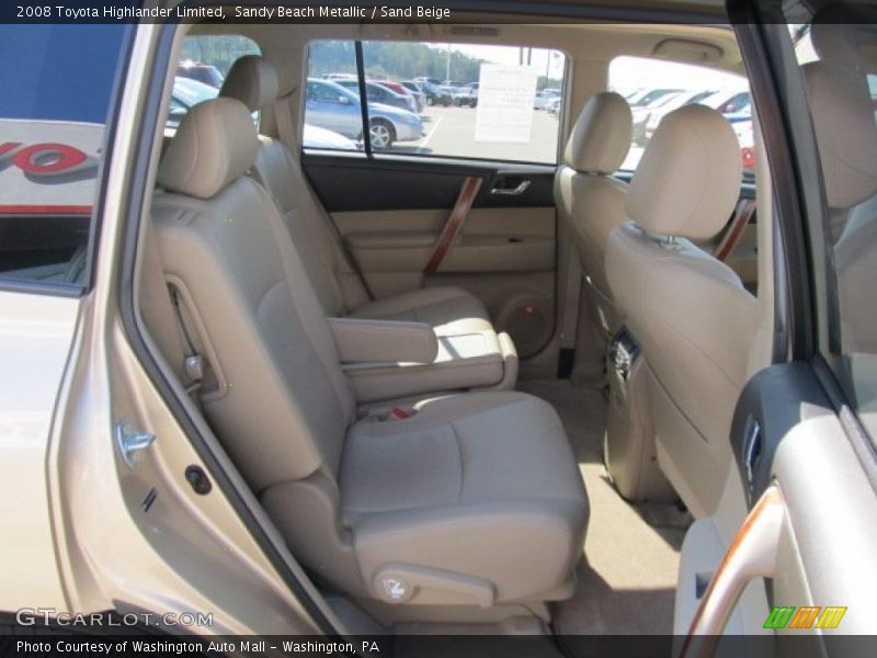 Sandy Beach Metallic / Sand Beige 2008 Toyota Highlander Limited
