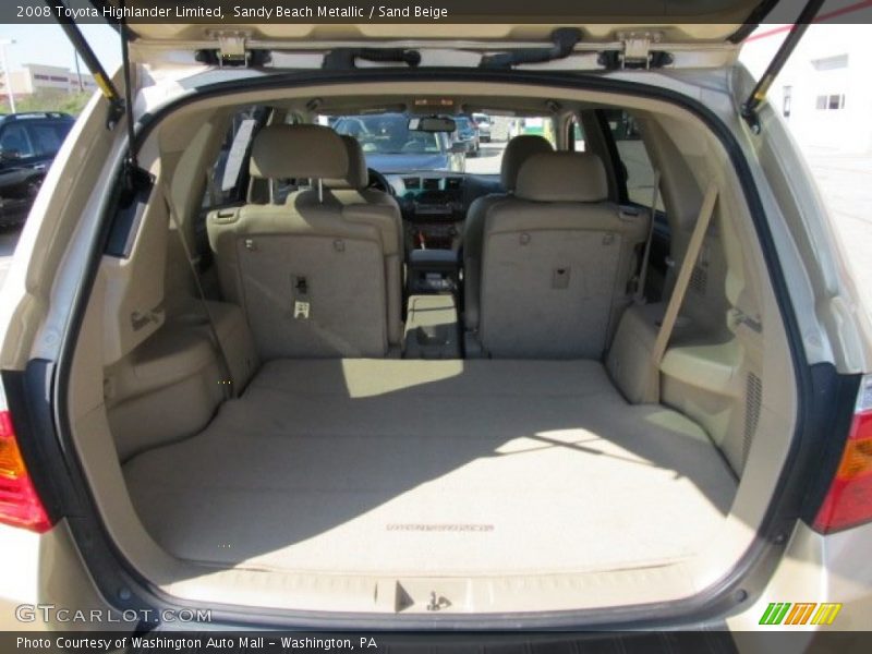Sandy Beach Metallic / Sand Beige 2008 Toyota Highlander Limited