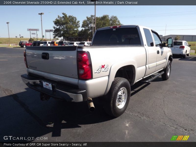 Silver Birch Metallic / Dark Charcoal 2006 Chevrolet Silverado 2500HD LS Extended Cab 4x4
