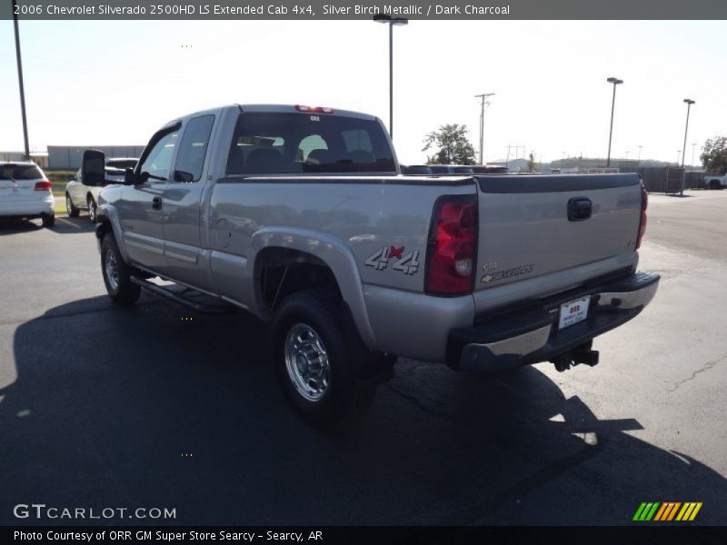 Silver Birch Metallic / Dark Charcoal 2006 Chevrolet Silverado 2500HD LS Extended Cab 4x4