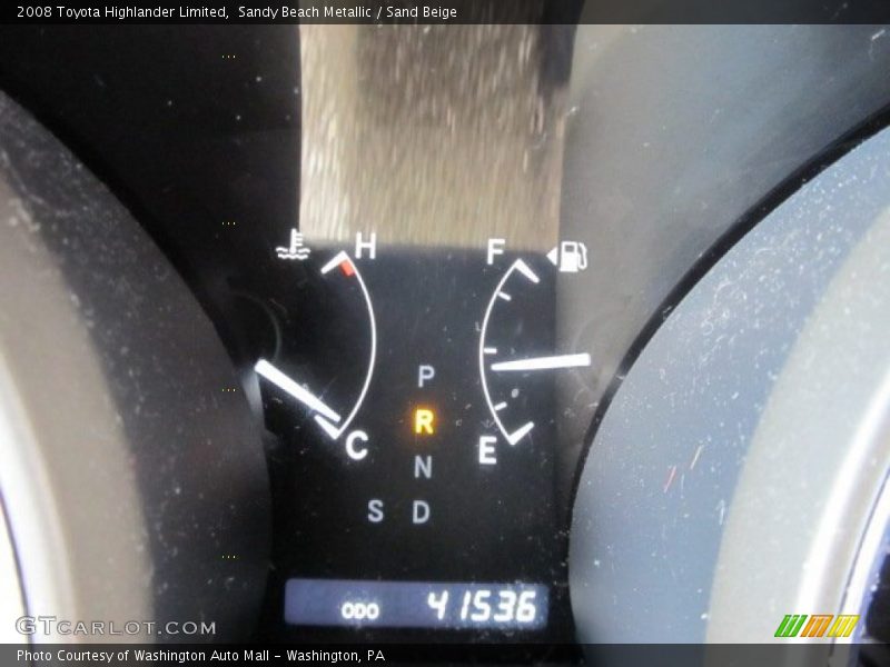 Sandy Beach Metallic / Sand Beige 2008 Toyota Highlander Limited