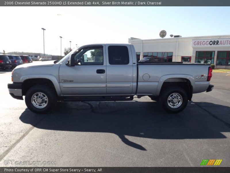 Silver Birch Metallic / Dark Charcoal 2006 Chevrolet Silverado 2500HD LS Extended Cab 4x4