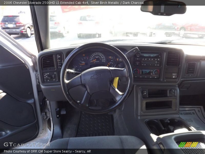 Silver Birch Metallic / Dark Charcoal 2006 Chevrolet Silverado 2500HD LS Extended Cab 4x4