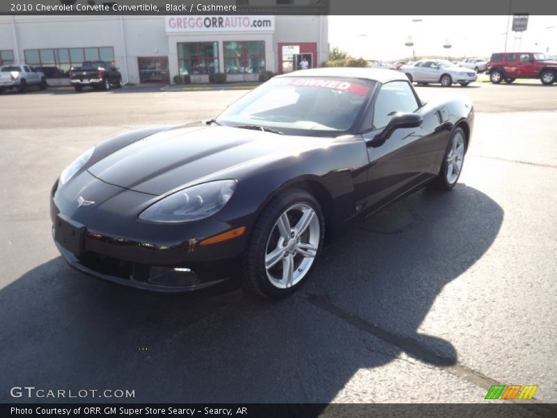 Black / Cashmere 2010 Chevrolet Corvette Convertible