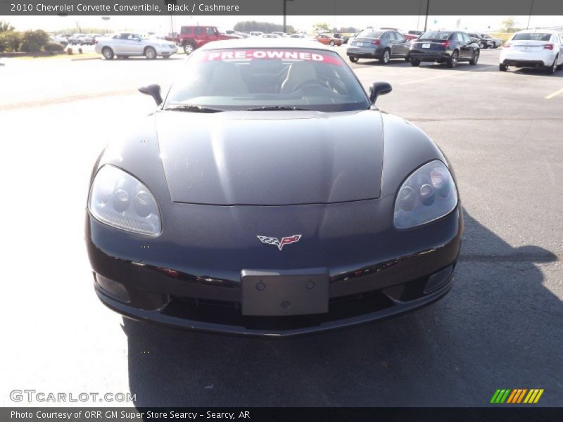 Black / Cashmere 2010 Chevrolet Corvette Convertible