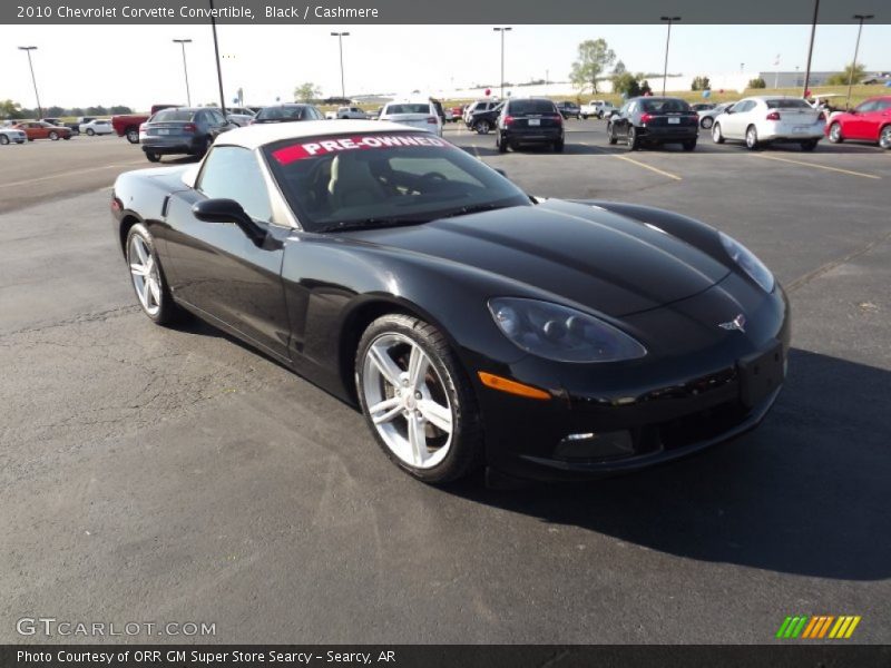 Black / Cashmere 2010 Chevrolet Corvette Convertible