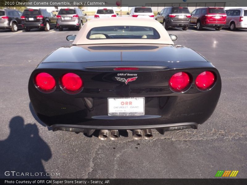 Black / Cashmere 2010 Chevrolet Corvette Convertible