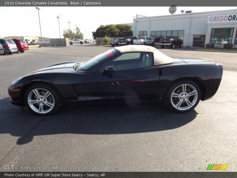 Black / Cashmere 2010 Chevrolet Corvette Convertible