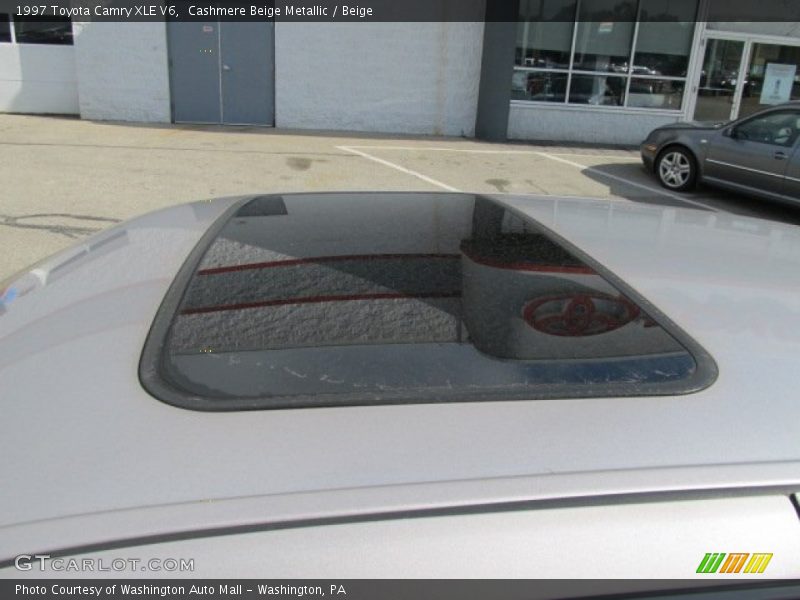 Cashmere Beige Metallic / Beige 1997 Toyota Camry XLE V6