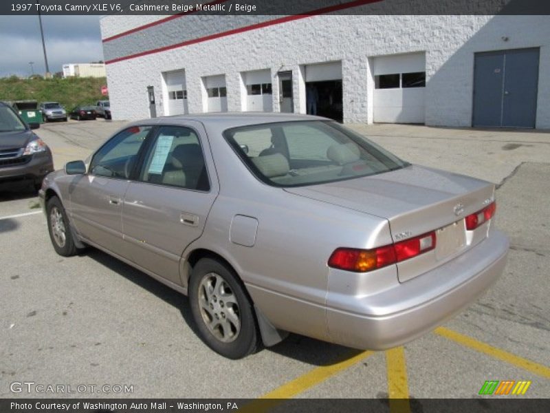 Cashmere Beige Metallic / Beige 1997 Toyota Camry XLE V6