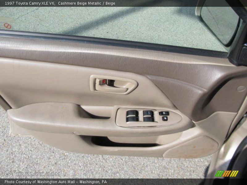 Cashmere Beige Metallic / Beige 1997 Toyota Camry XLE V6
