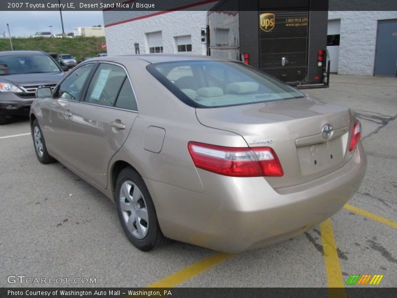 Desert Sand Mica / Bisque 2007 Toyota Camry LE