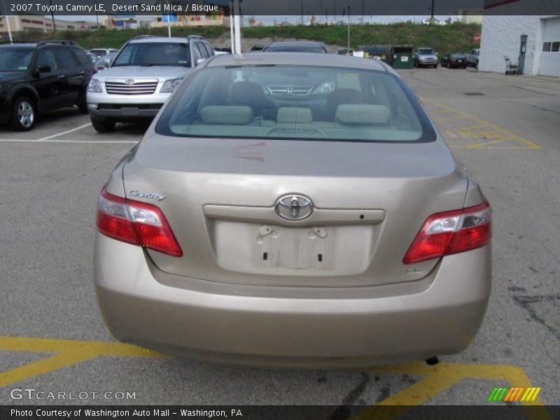 Desert Sand Mica / Bisque 2007 Toyota Camry LE