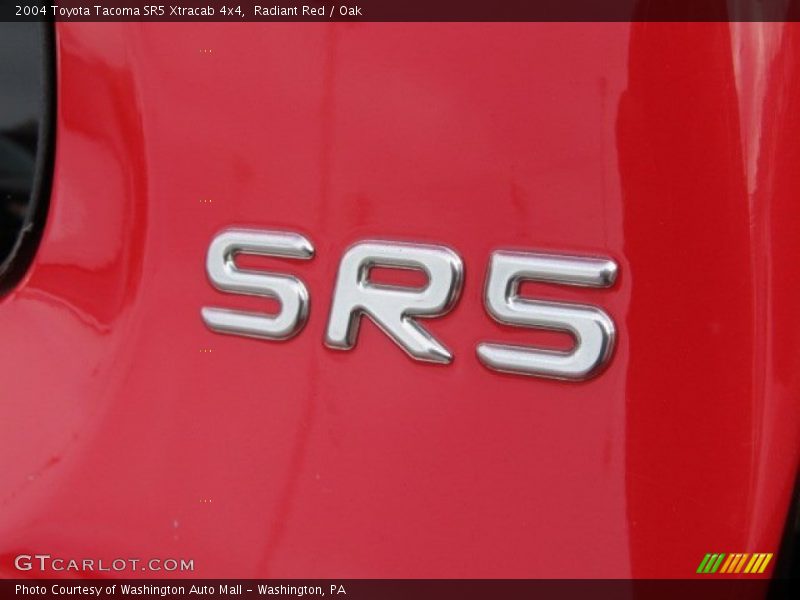 Radiant Red / Oak 2004 Toyota Tacoma SR5 Xtracab 4x4