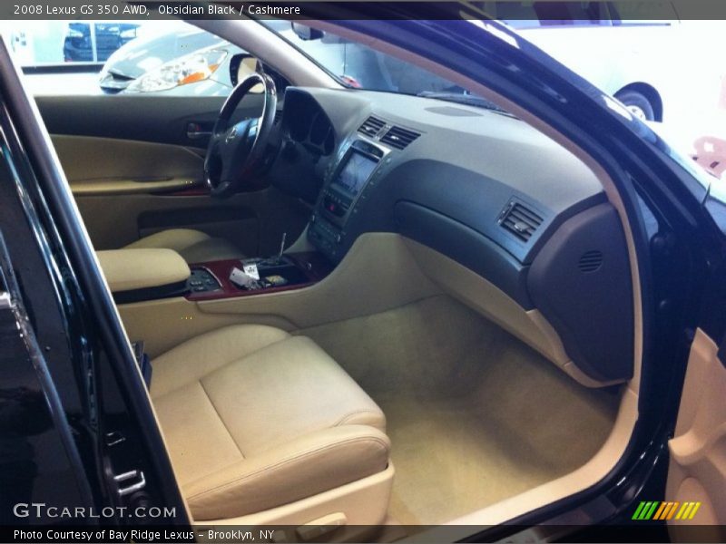 Obsidian Black / Cashmere 2008 Lexus GS 350 AWD