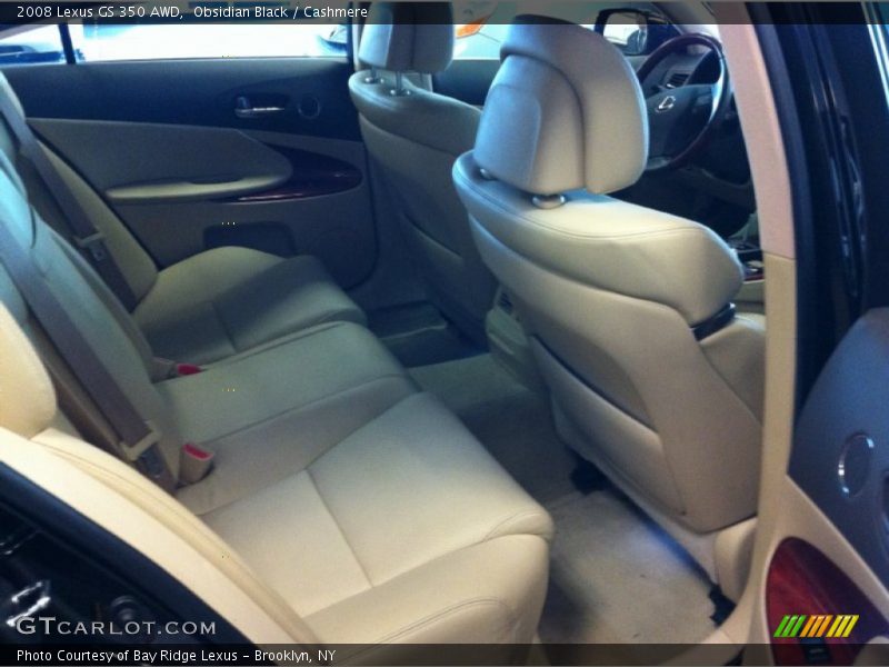 Obsidian Black / Cashmere 2008 Lexus GS 350 AWD