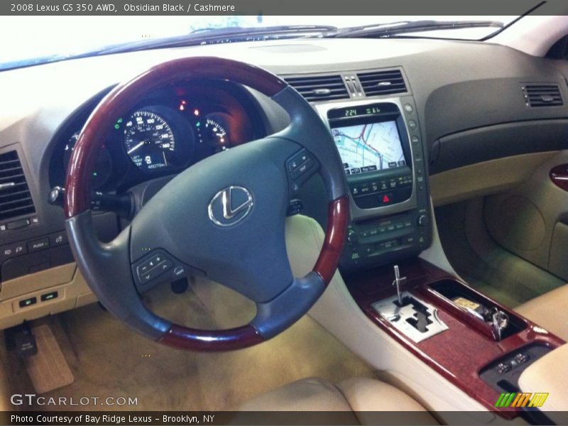 Obsidian Black / Cashmere 2008 Lexus GS 350 AWD