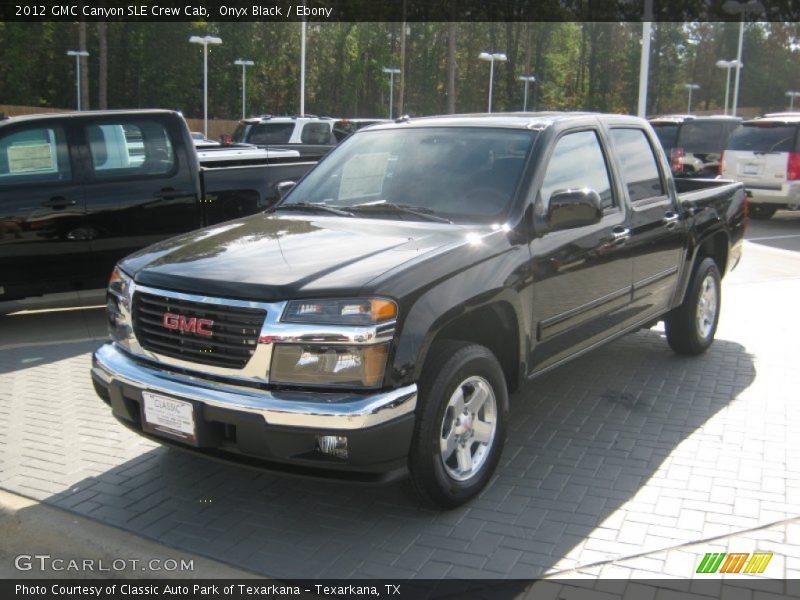 Onyx Black / Ebony 2012 GMC Canyon SLE Crew Cab