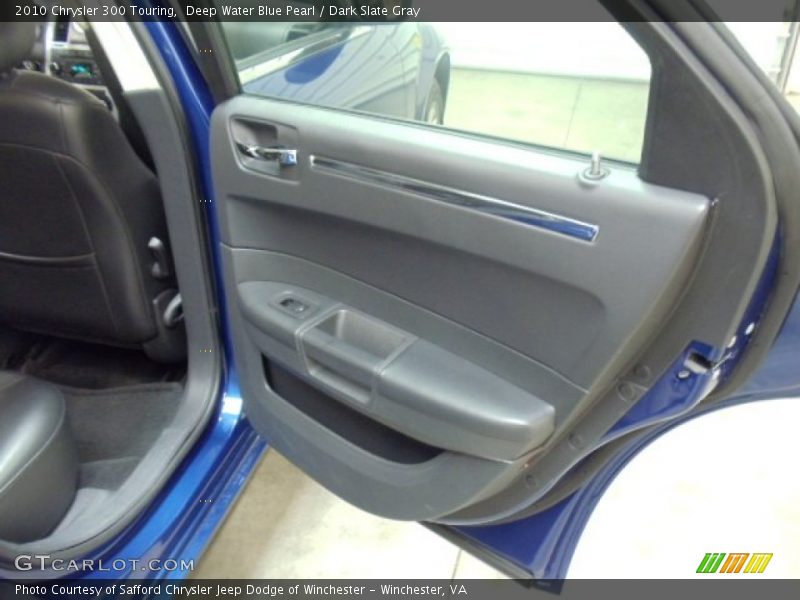 Deep Water Blue Pearl / Dark Slate Gray 2010 Chrysler 300 Touring
