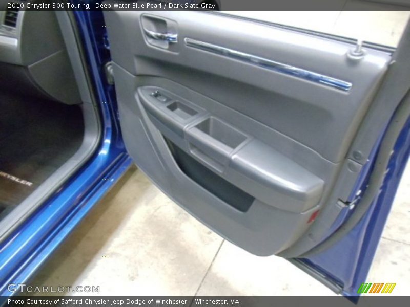 Deep Water Blue Pearl / Dark Slate Gray 2010 Chrysler 300 Touring