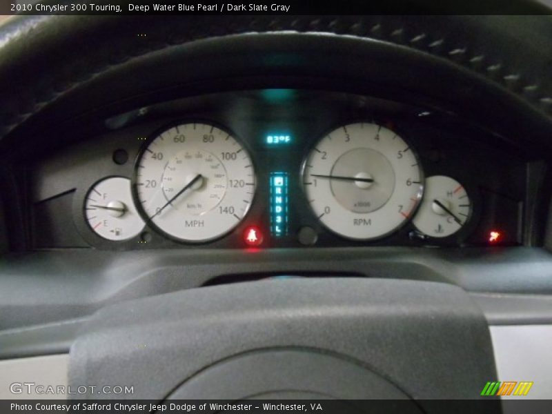 Deep Water Blue Pearl / Dark Slate Gray 2010 Chrysler 300 Touring