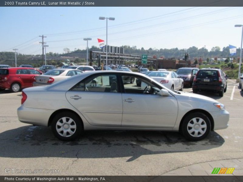 Lunar Mist Metallic / Stone 2003 Toyota Camry LE