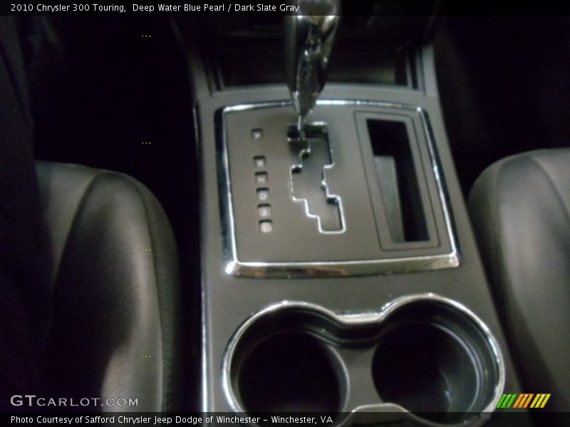 Deep Water Blue Pearl / Dark Slate Gray 2010 Chrysler 300 Touring
