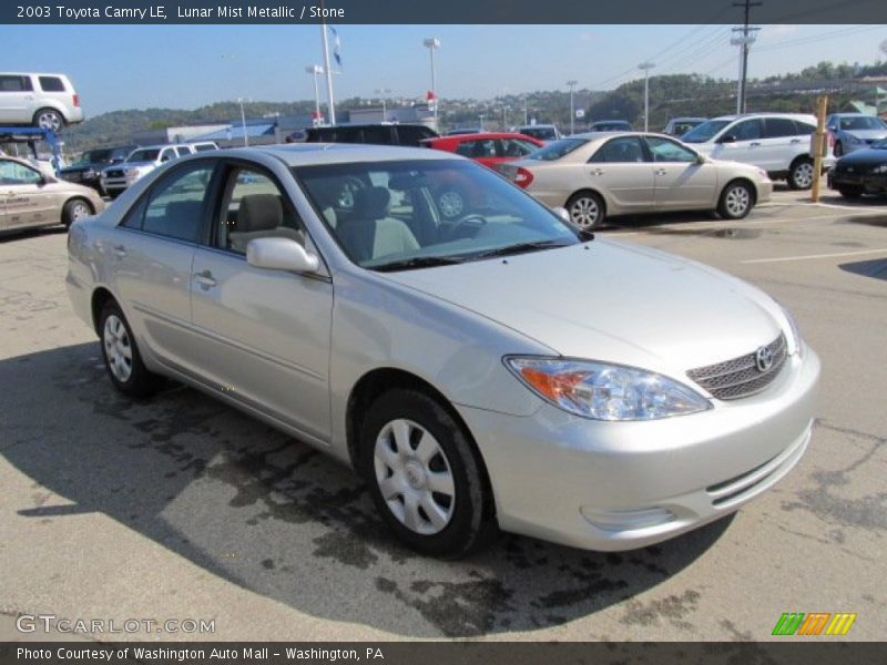 Lunar Mist Metallic / Stone 2003 Toyota Camry LE