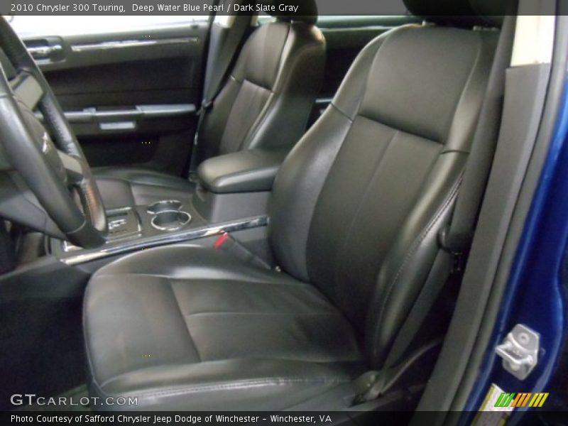 Deep Water Blue Pearl / Dark Slate Gray 2010 Chrysler 300 Touring