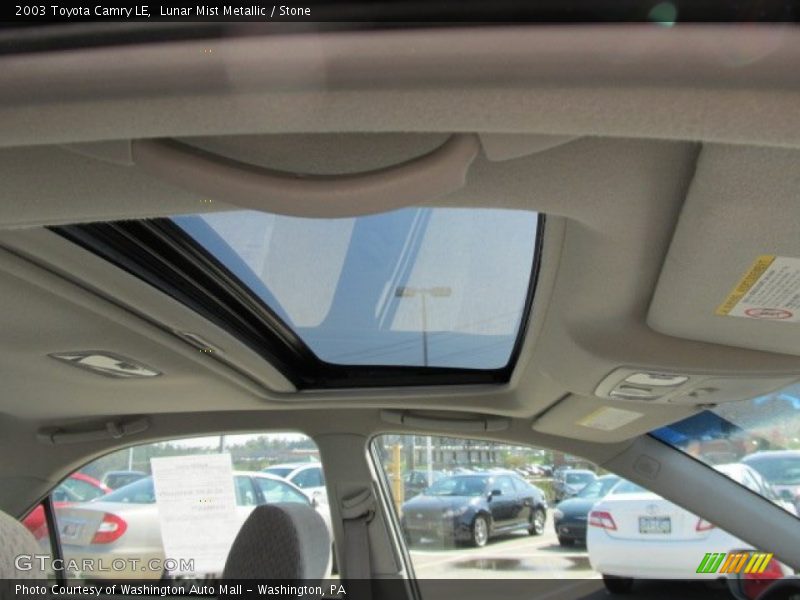 Lunar Mist Metallic / Stone 2003 Toyota Camry LE