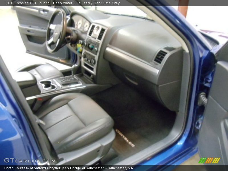 Deep Water Blue Pearl / Dark Slate Gray 2010 Chrysler 300 Touring