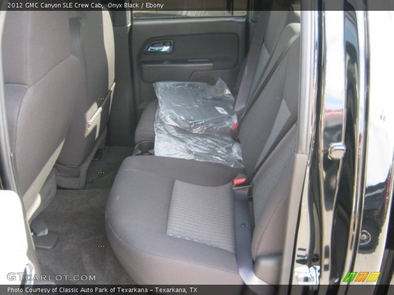 Onyx Black / Ebony 2012 GMC Canyon SLE Crew Cab