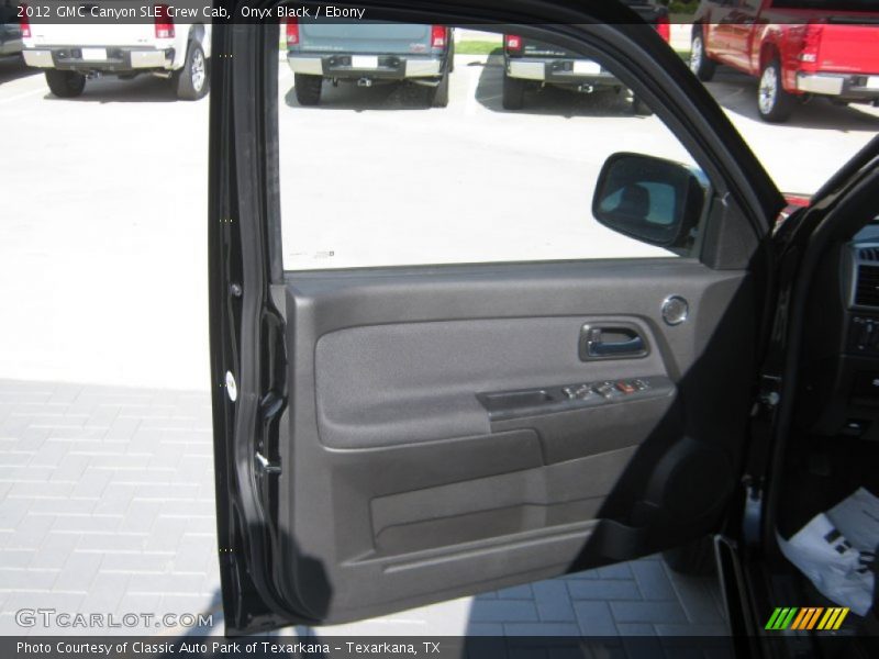 Onyx Black / Ebony 2012 GMC Canyon SLE Crew Cab