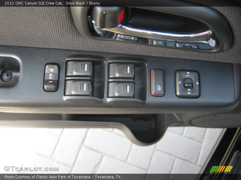 Onyx Black / Ebony 2012 GMC Canyon SLE Crew Cab