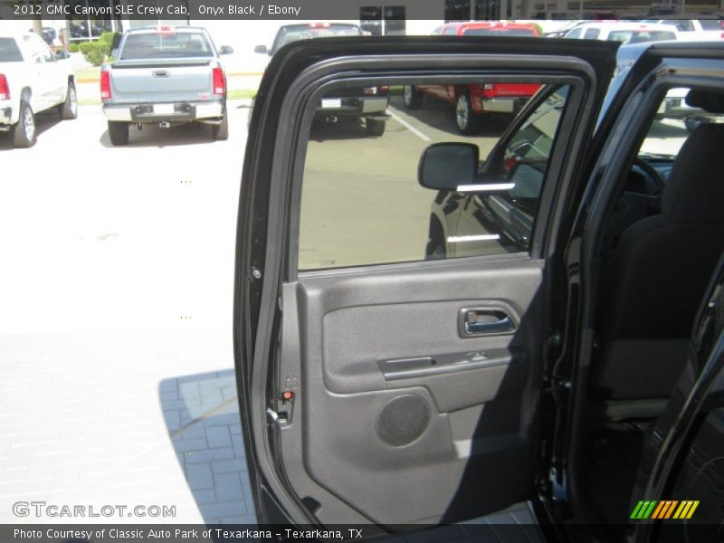 Onyx Black / Ebony 2012 GMC Canyon SLE Crew Cab